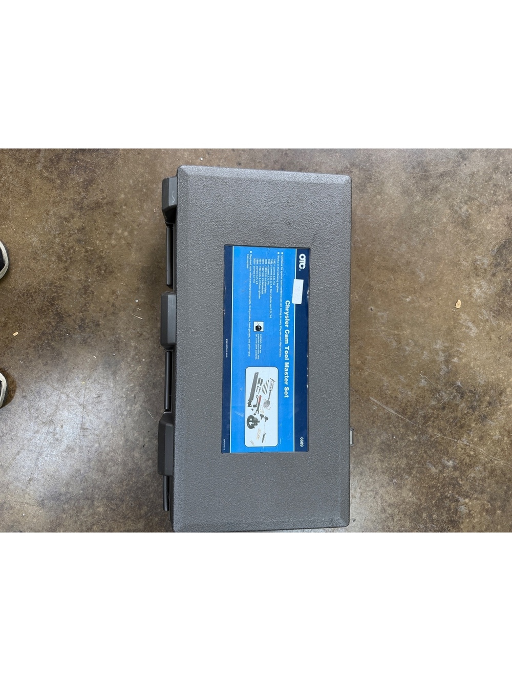 6689 OTC Chrysler Cam Tool Master Set in Hard Carry Case Missing Tool #522902